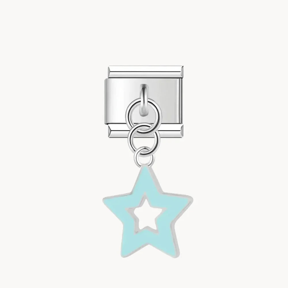 Pendentif étoile creuse