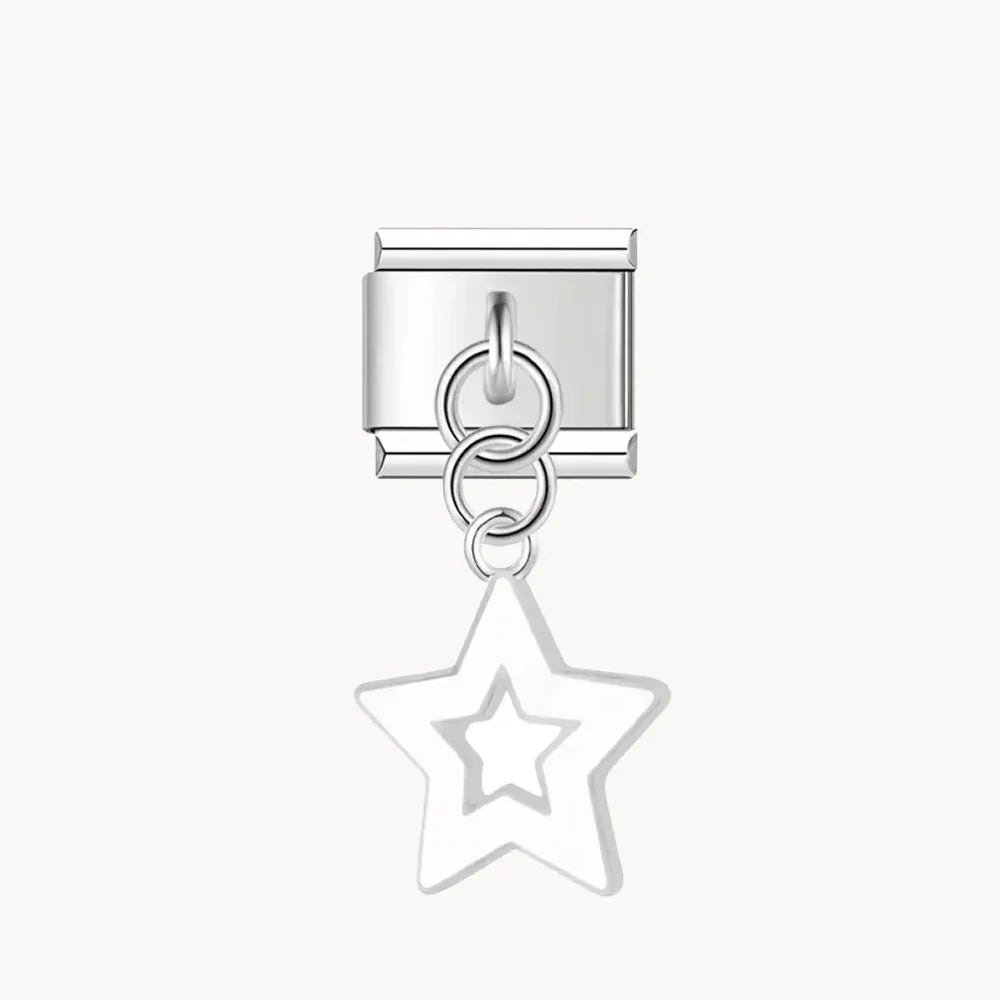 Pendentif étoile creuse