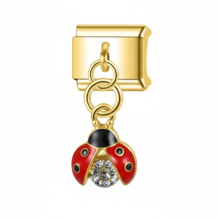 Coccinelle suspendu