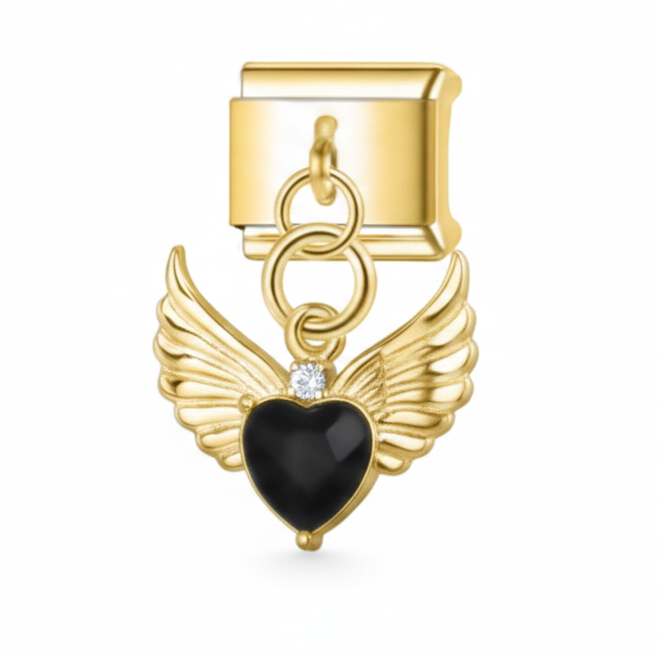 Pendentif cœur d’ange