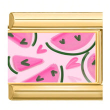 Charms pastèque rosée