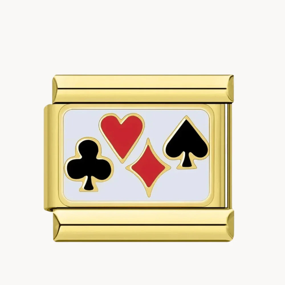 Jeux de cartes doré
