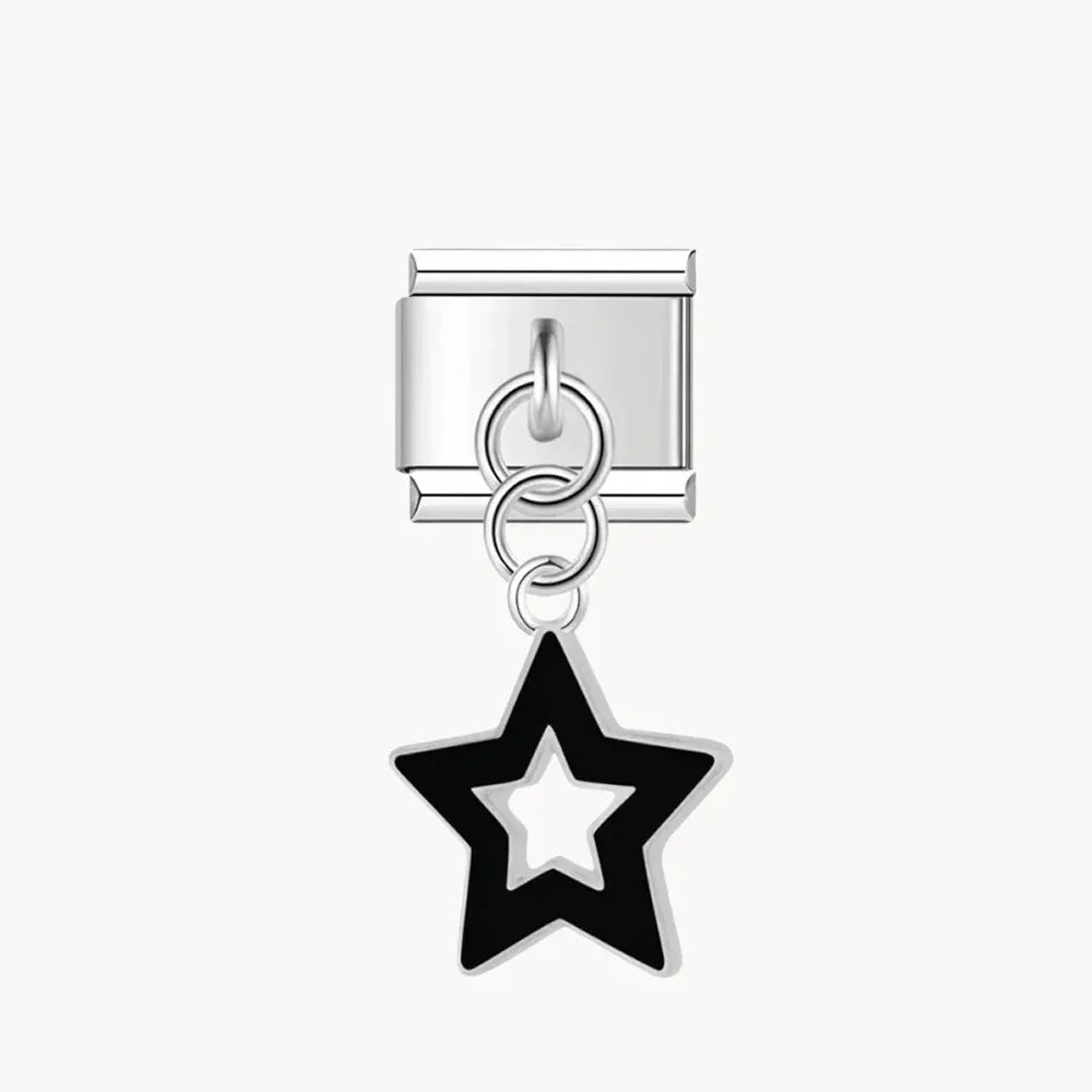 Pendentif étoile creuse