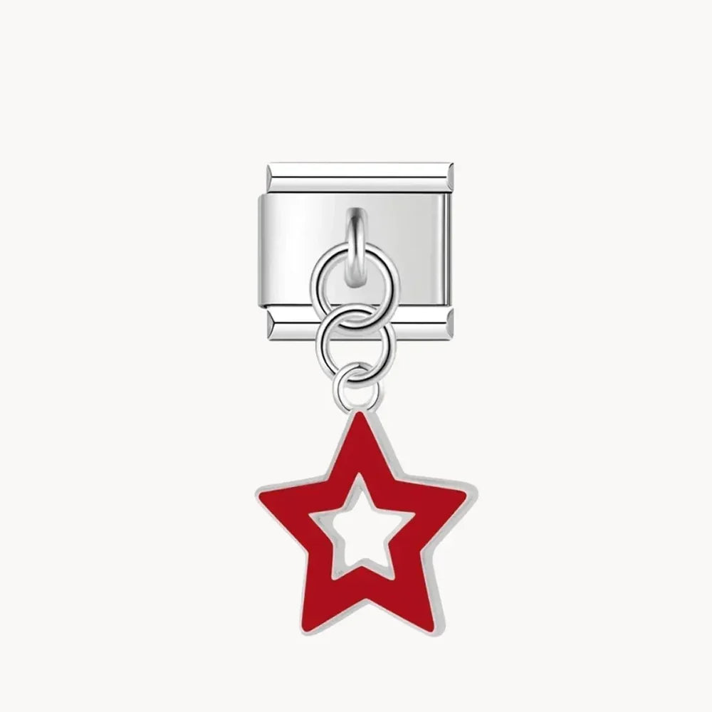 Pendentif étoile creuse