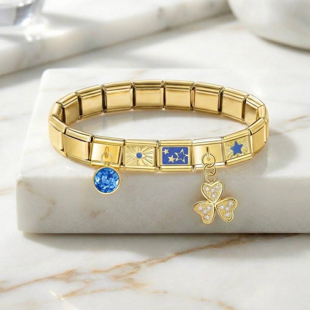 Bracelet ciel bleu